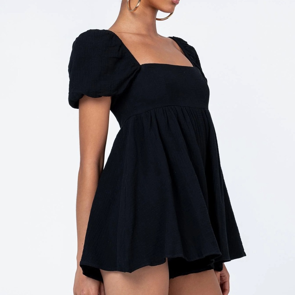 NWOT Princess Polly Lorna Romper Black